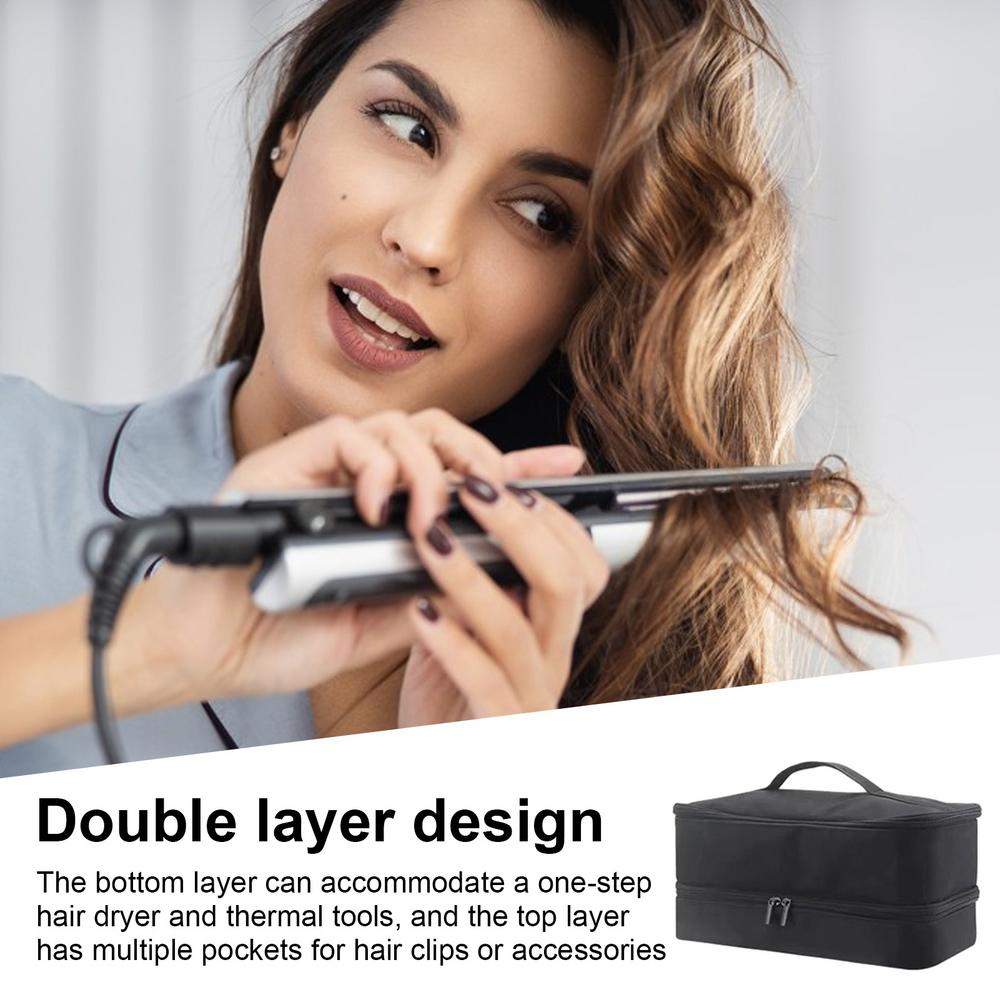 Shark FlexStyle Double-Layer Storage & Travel Case – Hair Tool Organizer with Water-Resistant Design