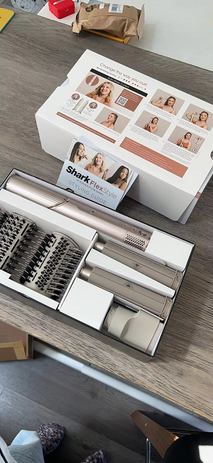 Shark FlexStyle® Air Styling & Drying System - Auto-Wrap Curlers, Powerful Multi-Styler for All Hair Types