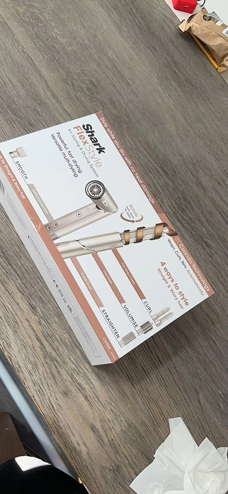 Shark FlexStyle® Air Styling & Drying System - Auto-Wrap Curlers, Powerful Multi-Styler for All Hair Types