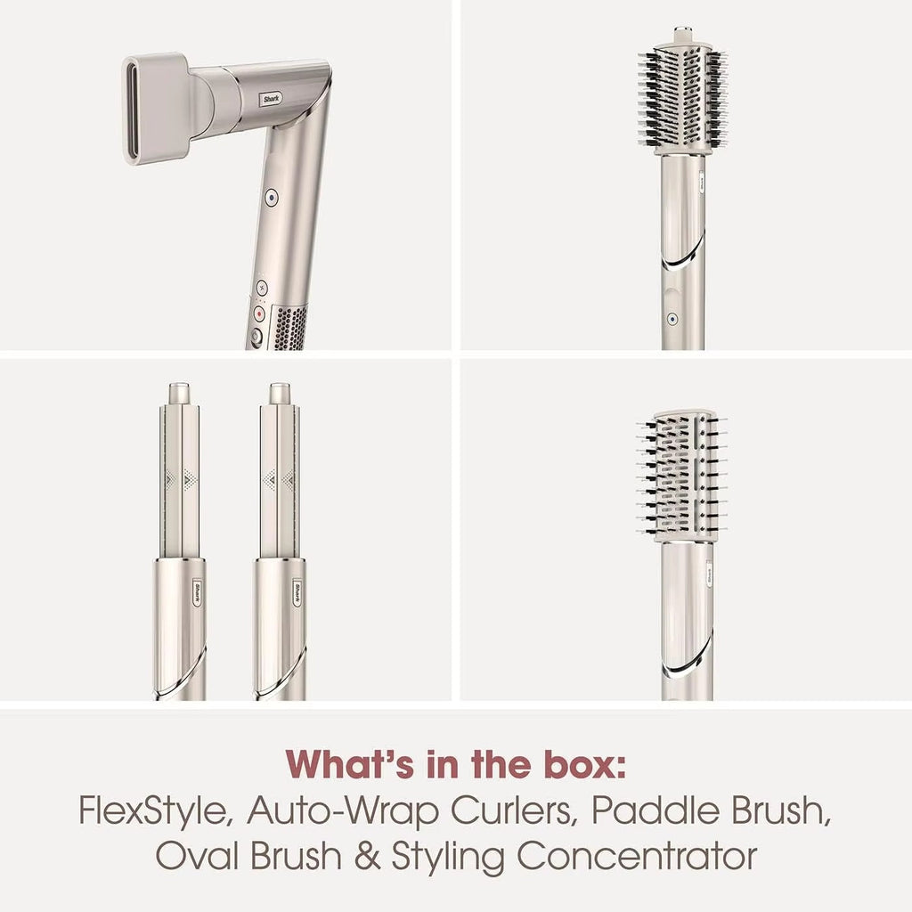 Shark FlexStyle® Air Styling & Drying System - Auto-Wrap Curlers, Powerful Multi-Styler for All Hair Types