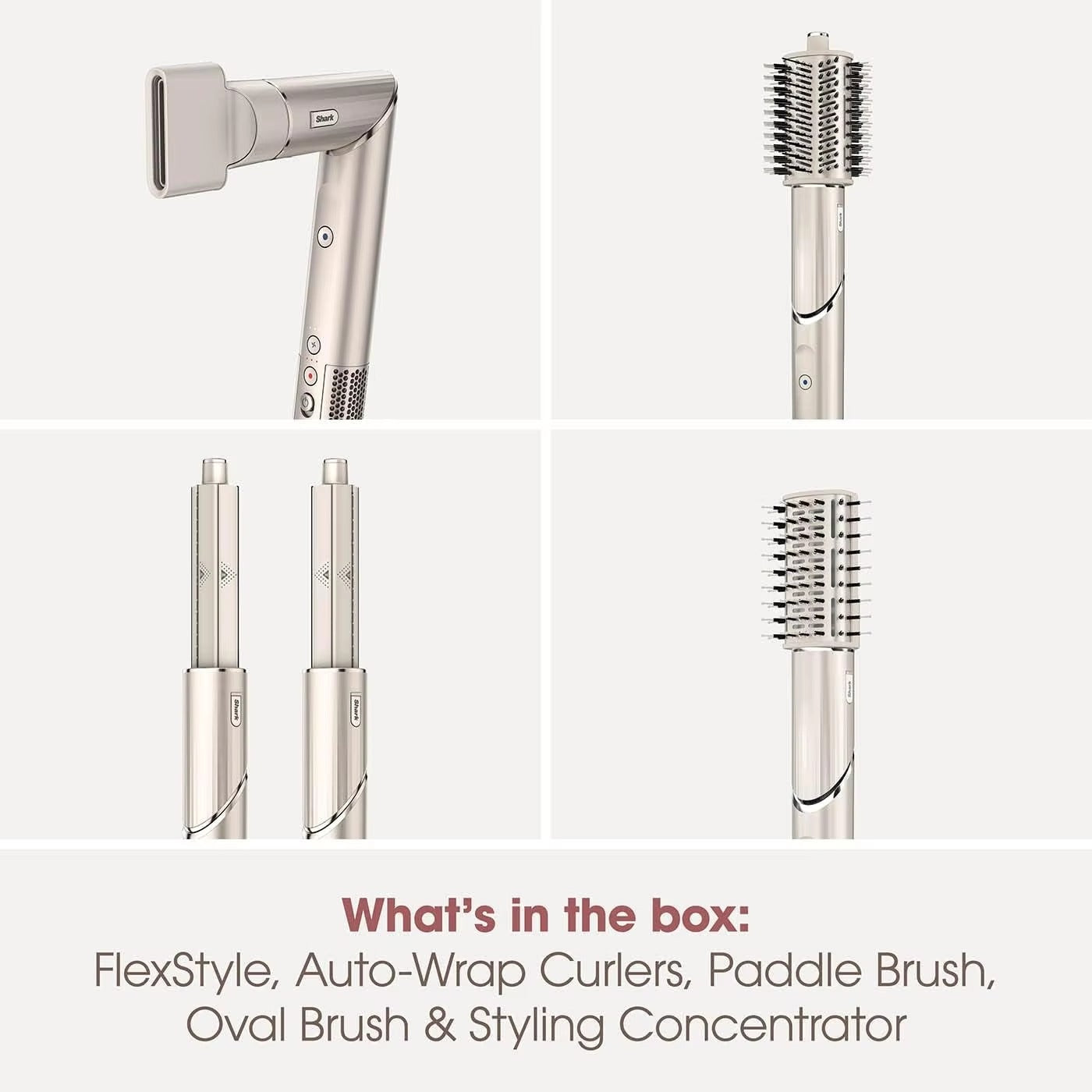 Shark FlexStyle® Air Styling & Drying System - Auto-Wrap Curlers, Powerful Multi-Styler for All Hair Types