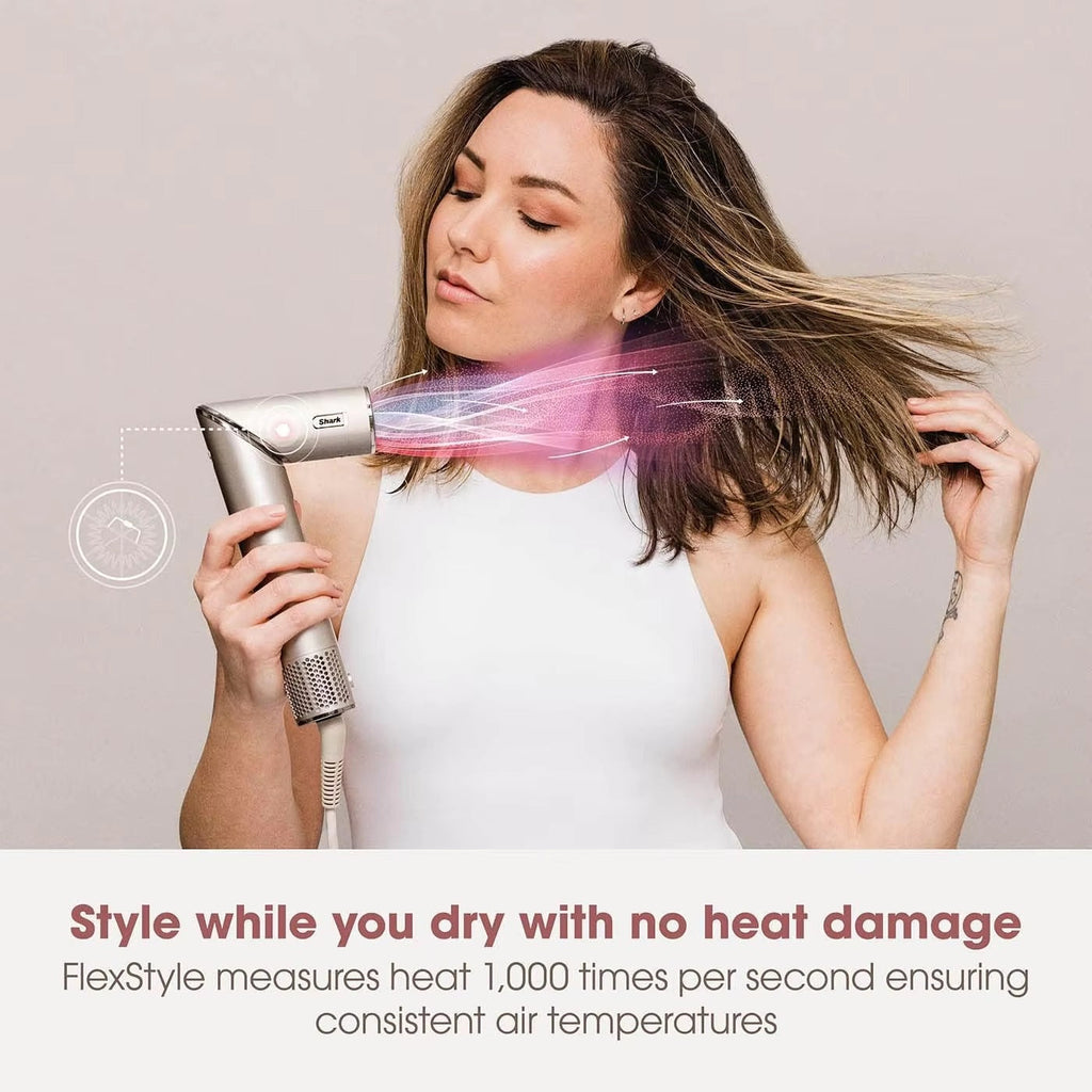 Shark FlexStyle® Air Styling & Drying System - Auto-Wrap Curlers, Powerful Multi-Styler for All Hair Types